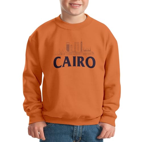 Sweatshirt enfant Cairo minimaliste pull Egypte culture voyage
