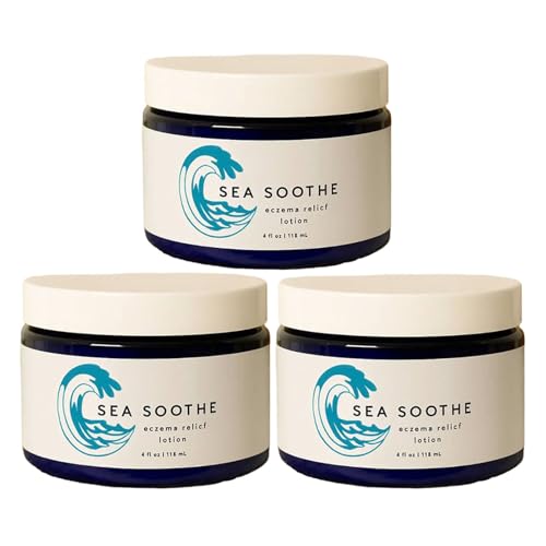 Loción para el Alivio de la Piel Seca Sea Soothe, Loción Hidratante Corporal Completa, Calmante y Reconfortante para Piel Sensible y Seca, Corporal con Avena Coloidal (3PCS)