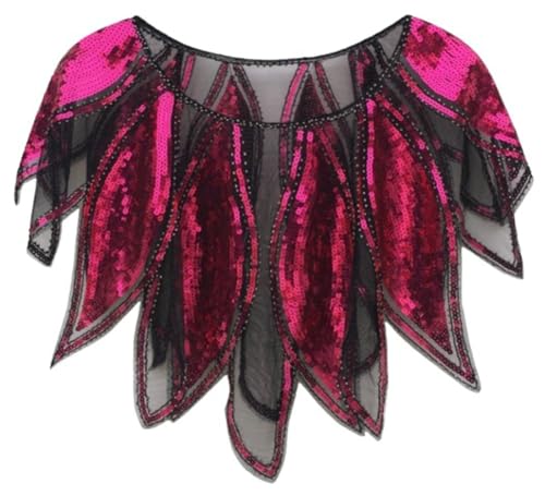 Women's 1920s Shawl Wraps Sequin Shawls Flapper Evening Cape Wraps Carnival Harlem Nights Dresses for Women