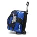 Pyramid Path Deluxe Double Roller Bowling Bag (Black/Royal Blue)