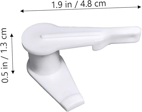 Miniatura 9 de 100 Uds. Luz de techo Tarjeta Pies Pantalla giratoria Fijación Celing Luz Pantalla Abrazaderas Cubierta de la Lámpara Clip Soporte de Plástico