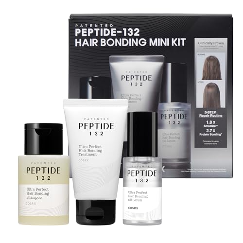 COSRX PEPTIDE-132 Hair Bonding Mini Kit, Shampoo, Treatment & Oil Serum - image 1