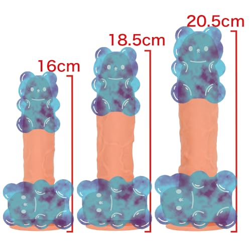 Andre shop リアルデxルド ナチュラル デxルド 2層構造 リアル 中級者・上級者・ビギナーOK 大きい アxル 吸盤 もっちり もちもち (ナチュラル, L) - 画像3