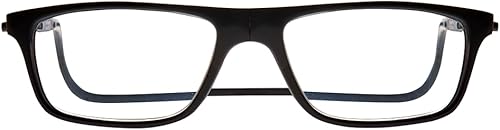 Miniatura 2 de Clic Slastik - Lentes de lectura magnéticos para lectores de computadora, banda suave, lentes reemplazables, patillas ajustables, Bodo (XL-XXL)