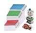 Xizfday 15 PCS Sacs de Courses Pliable Réutilisable Eco Lavable Sacs de Mailles pour Rangement Jouet Légumes Fruits