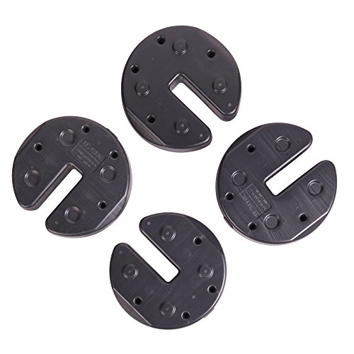 image for US Weight 30 Pound Canopy Weight Set of 4 with No-Pinch Design - Easy 