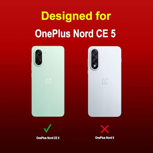 Image of Zapcase Back Case Cover for OnePlus Nord CE 5 | Compatible for OnePlus Nord CE 5 Back Cover | Liquid Silicon Magic Case with Camera Protection | Red