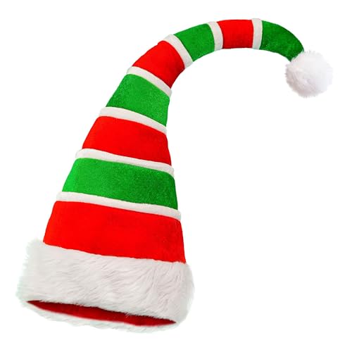 W WIDMANN MILANO Party Fashion - Elfenmütze für Erwachsene aus Plüsch, gefüttert, Wichtel, Weihnachtsmütze, Kostüm Accessoire W WIDMANN MILANO Party Fashion - Elfenmütze für Erwachsene aus Plüsch, gefüttert, Wichtel, Weihnachtsmütze, Kostüm Accessoire