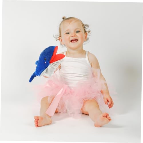 TOYANDONA Fantoche De Baleia Fantoches De Mão Do Bebê Baleia Pelucia Fantoches De Mão Infantil Fanto