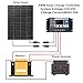 SUNSUL 100 Watt 12 Volt Monocrystalline Solar Panel, Outdoor Waterproof Mono Solar Panels for 12V Battery, RV Roof, Boat Charging, Caravan, Car, Homes, and Any Other Off-Grid Applications