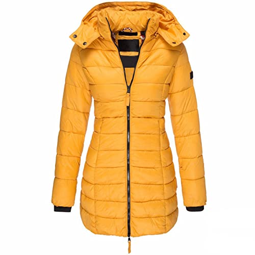 Manteau d'hiver chaud femme contre le froid avec capuche