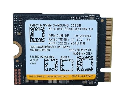 Samsung PM9C1b 256GB NVMe SSD�AM.2 2230 PCIe Gen4 x4�AM�L�[(OEM�V�i)�B | �ő�6,200MB/�b�̓ǂݎ�葬�x�A�����u�[�g�A�����\�A�M�����̍����X�g���[�W�A�����\���b�h�X�e�[�g�h���C�u�m�[�g�p�\�R��