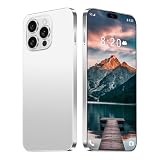 [Cámara trasera HD de 108 MP] - El I16Pro Max cuenta con una combinación de cámaras de 108 MP. La cámara principal tiene una gran apertura de f/1.8 y píxeles de 1.28 µm. Esta potente combinación aumenta la sensibilidad a la luz de fondo o con poca luz. Solo apunta y dispara, y el I16Pro Max se asegurará de que tus fotos sean nítidas y brillantes.