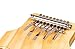 Meinl Percussion KA9-M Solid Wood Kalimba, Medium, Natural
