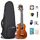 Sopran-Ukulele Lankro 21 Zoll aus Mahagoni mit Solid Top