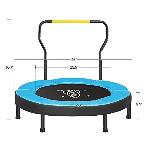 Songmics USTR036Q01 Trampoline For Kids, 3Ft Mini Trampoline thumb #5
