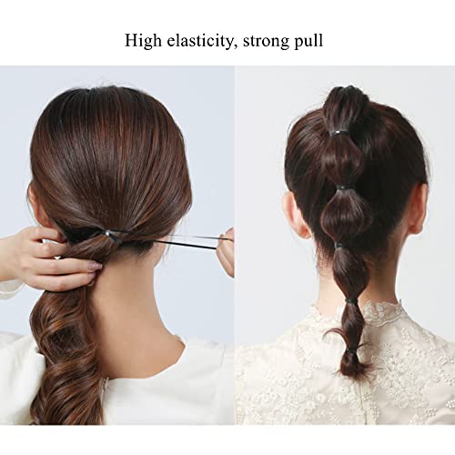 Charm Angel 706Pcs Popular High-Elasticity Multi-Color Hair Tie Rubber Band Flower Hair Accessories Suitable For Adults And Kids Girls Hair Braids (Multi-Colored) #TOP7