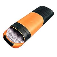 Amazon.co.jp: ダウン寝袋 冬用 封筒型 1800g高級ダウン【最低温度-30