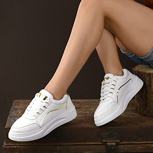 Image of layasa Women Sneaker | Casual Shoes | Sporty Looking Women Sneaker | Fashion Sneaker | Comfort Shoes Sneaker