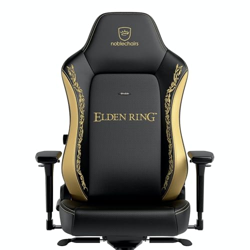 Hero Sedia da gioco comoda e durevole, ergonomia Perfettamente ottimizzata della sedia garantisce un elevato comfort di seduta, carico massimo di 150 kg (Elden Ring Edition, Pelle PU) - Sedia gaming - Immagine 4