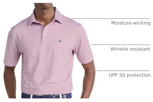 Image of vineyard vines Men's Bradley Stripe Sankaty Polo