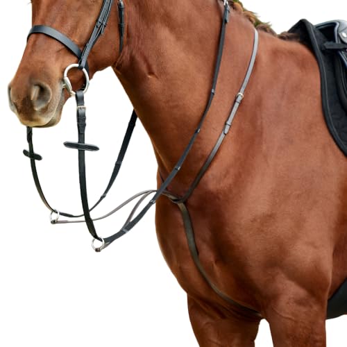Image of Dublin Running Martingale, Black, Cob