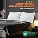 AIAEL Bed Pillows for Sleeping Firm and Soft Queen Size Set of 2, Supportive & Comfortable Down Alternative Pillow, Luxury Hotel Gusseted Pillows for Side and Back Sleepers