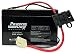 Replacement 6V 7AH Battery Includes Wire Connectors Avigo 6-Volt Mini Cooper, Avigo 6-Volt Audi R8 Spyder, Avigo 6-Volt Wildfire Quad, Avigo 6-Volt Mercedes Beiter DC Power
