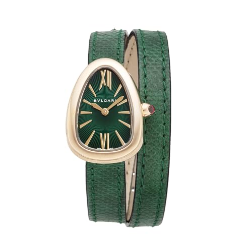 [BVLGARI(�u���K��)] �Z���y���e�B �E�H�b�` �N�H�[�c ���퐶���h�� �T�t�@�C�A�K���X �O���[�������� SPP27C4PGL ���f�B�[�X [���s�A���i]