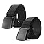 I-elastic Belt Black+nylon Belt Black
