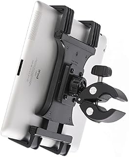 TACKFORM Universal Tablet Holder Compatible with Stationary Bicycle, Treadmill, Elliptical, Spin Bike, Microphone