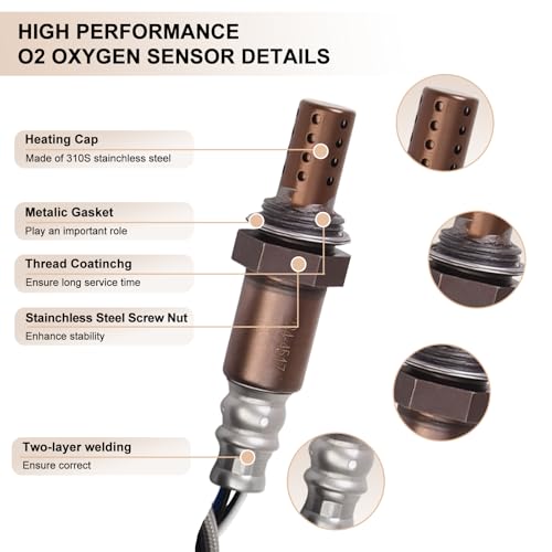 Sensor de Oxígeno Downstream para Lexus IS300 3.0L 2001-2005 miniatura 2