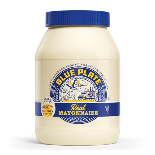 Image of Blue Plate Real Mayonnaise, 48 Fl Oz Jar (Pack of 1)