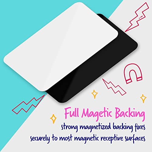 Magnetic Dry Erase Sheet - 5-Pack Magnetic Whiteboard Sheets 9 X 12 Inches, Magnet Dry Erase Refrigerator Message Board For Kitchen Fridge #TOP4