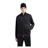 mens Jacquard Zip Up Sweatshirt