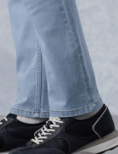 Image of Amazon Brand - Symbol Men Cotton Rich Stretchable Regular Fit Jeans | Casual Denim