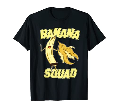 Cool Banana Squad Fruit Lover vacaciones relajantes Camiseta