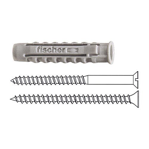 Preisvergleich Produktbild Dübel Nylon SX 6 x 30 C 100 Stück