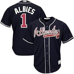 Ozzie Albies Atlanta Braves Navy