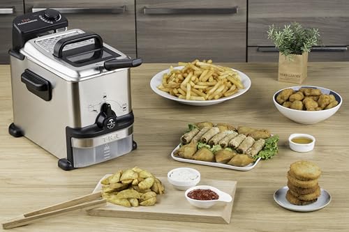 Friteuse semi-professionnelle Tefal Oleoclean compacte avec thermostat