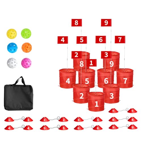 Jeu de golf de jardin pour extérieur et plage avec parcours modulable