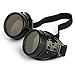 New Sell Vintage Steampunk Goggles Glasses Welding Cyber Punk Gothic (Black)