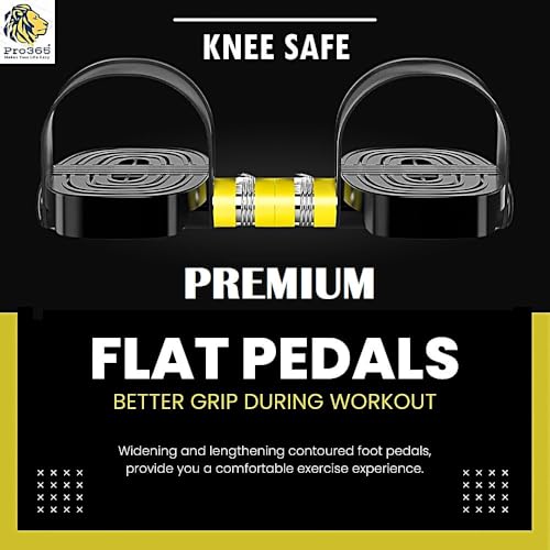 Image of PRO365 Ultimate Home Workout Combo - 4-Piece Fitness Kit with Ab Roller, Push-Up Bars, Tummy Trimmer & Toning Tube
