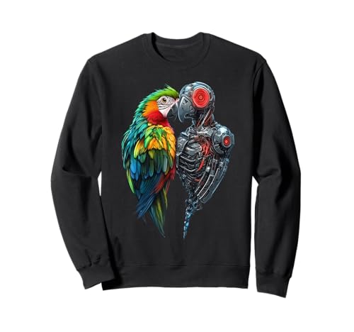 �ʔ����I�E�����{�b�g�������D�ƃT�C�{�[�O�I�E�����{�b�g Robot Parrot Lover Cyborg AI �g���[�i�[