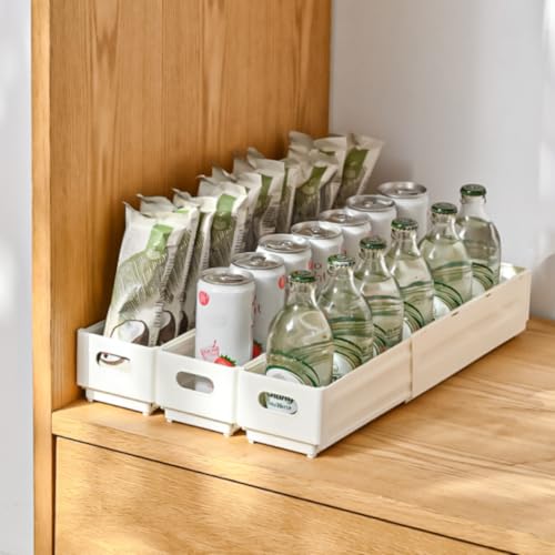 2 Pack Expandable Plastic Storage Boxes, Multi-Purpose Folding Organizer, Drawer Storage Divider For Bedroom, Kitchen And Snack Storage (s) - Image 6