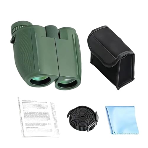 Prismáticos para Observación de Aves para Adultos | 10x25 Impermeables | Portátiles para Exterior | para Navegantes, Senderistas, Viajeros, Aficionados al Deporte, Campistas, Fotógrafos, Observación d