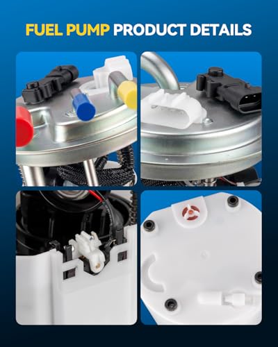 Image of PHILTOP FG0809 Electric Fuel Pump Module Assembly Compatible with 2004-2007 Chevrolet Avalanche, Suburban 1500 5.3L /6.0L & GMC Yukon XL 1500 5.3L /6.0L /6.2L - Replaces E3610M, P76272M
