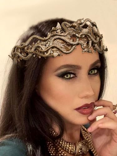 LaVenty bandeau de méduse coiffe de méduse couronne de serpents de méduse – vue 7