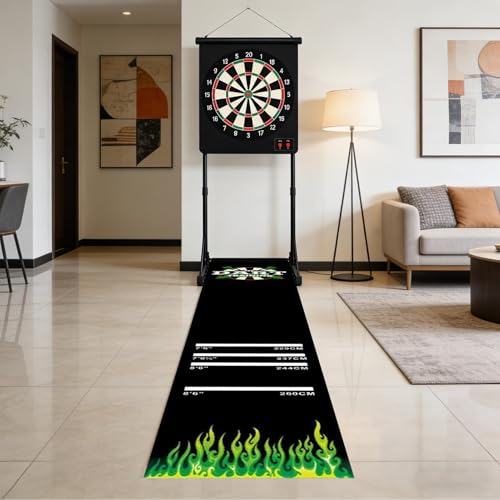 Tapis de protection pour fléchettes absorbant les chocs pour éviter les trous - 3