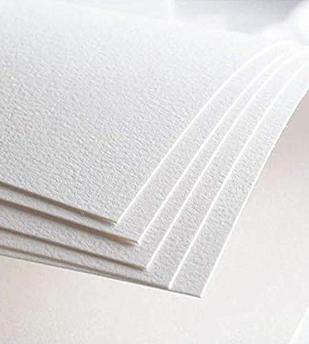 LRS Watercolor Paper-25% Cotton-300Gsm-A4 Size(A4 Size-10 Sheets)
